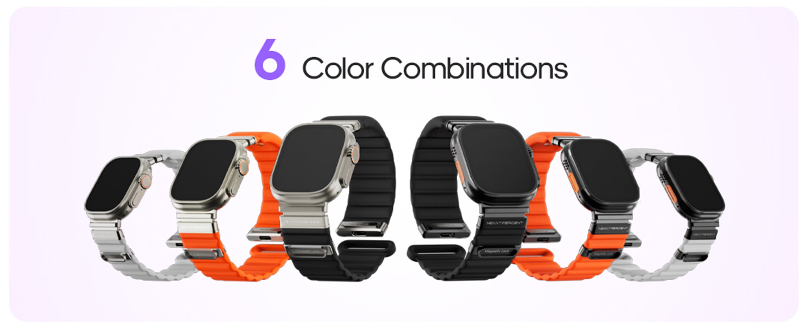 NEXXT PERCENT 充電ウォッチバンド EnergyLink Apple Watch Band & Wireless Charger – nexxtpercent